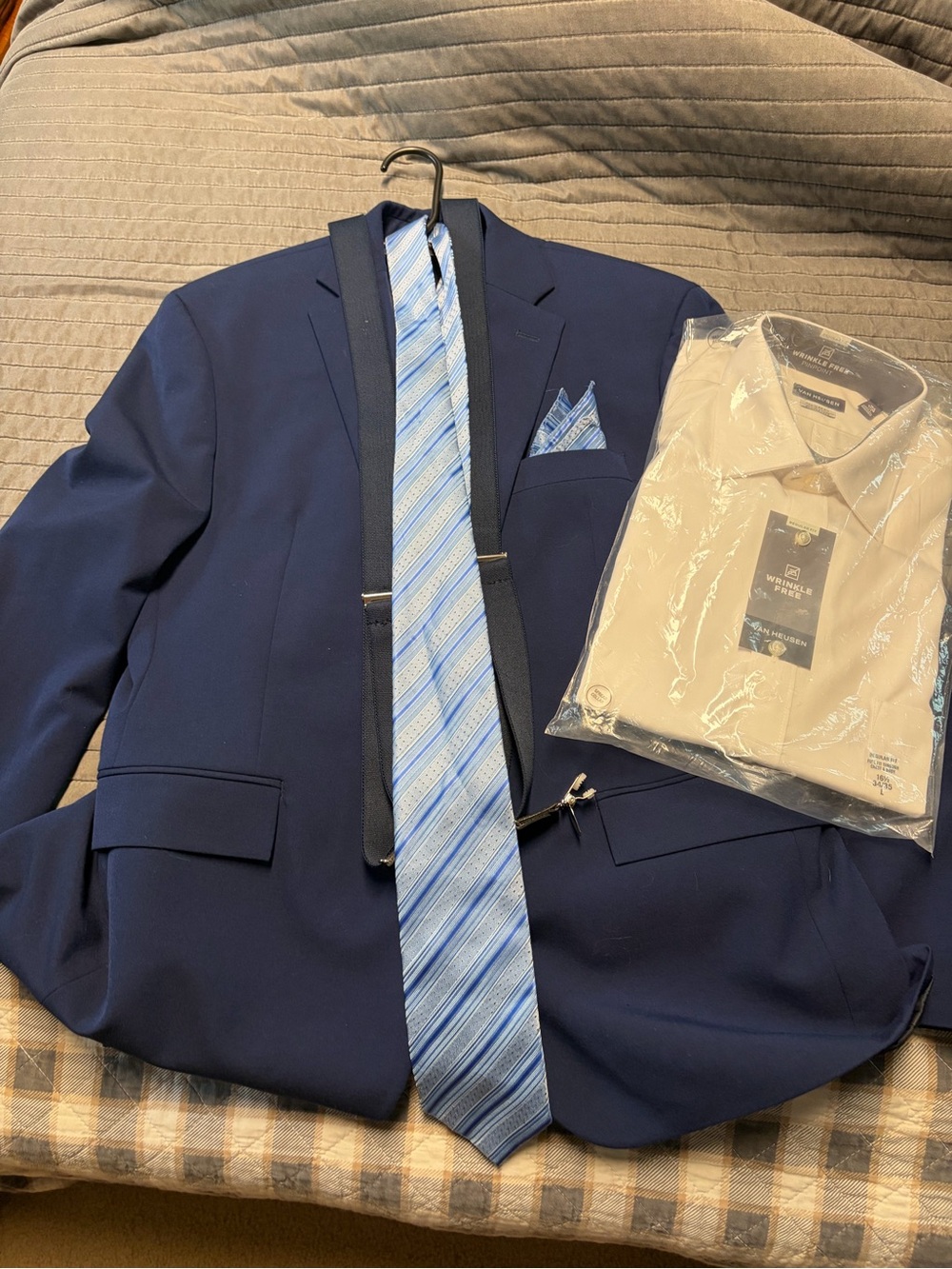 Men's Navy Blue Complete Suit